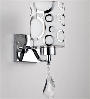 現代酒店客房壁燈 不銹鋼玻璃燈罩現代壁燈 SBD5207