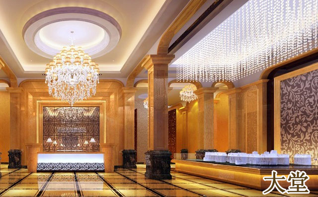 【酒店大堂】優質K9水晶掛件不銹鋼燈體水晶燈具