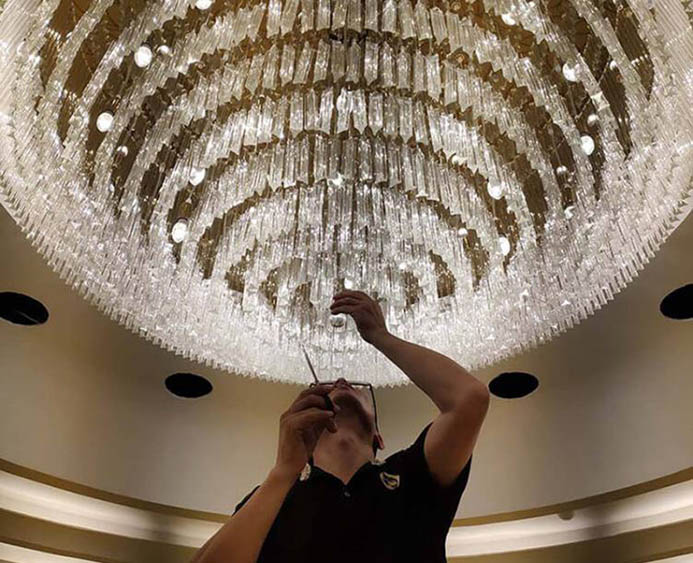酒店水晶燈定制,老師傅告訴我六個(gè)秘密