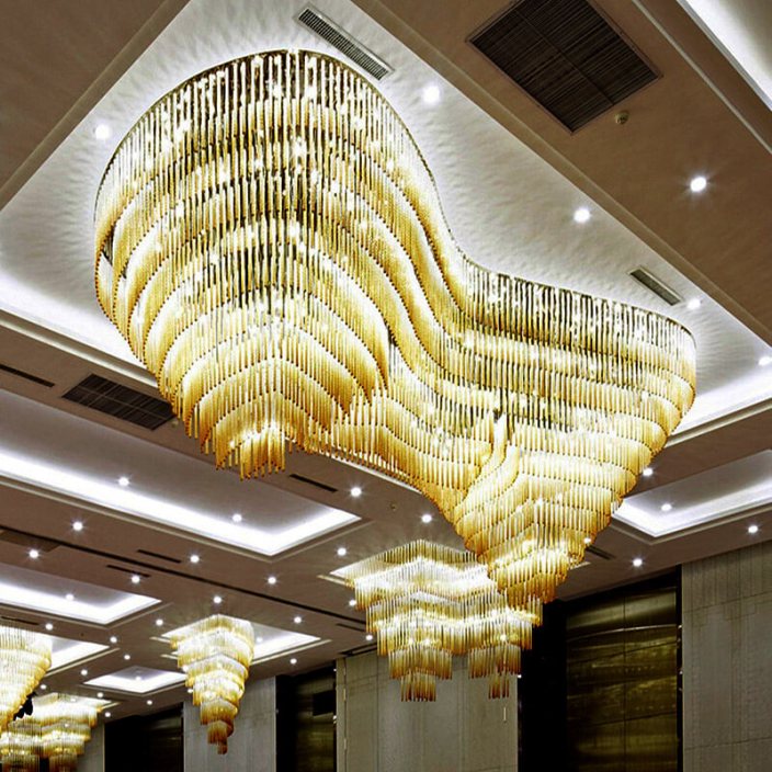 酒店大堂燈飾訂制，找源頭廠家