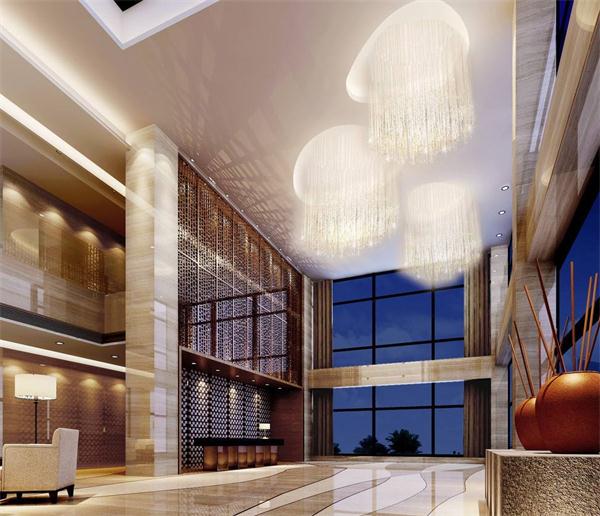 酒店大堂JD20078260大型水晶吊燈  專業燈具廠家設計