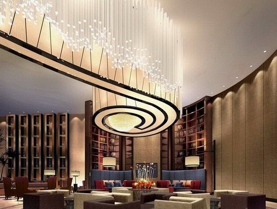 酒店大堂JD20078263新中式風格 水晶燈具廠家定制