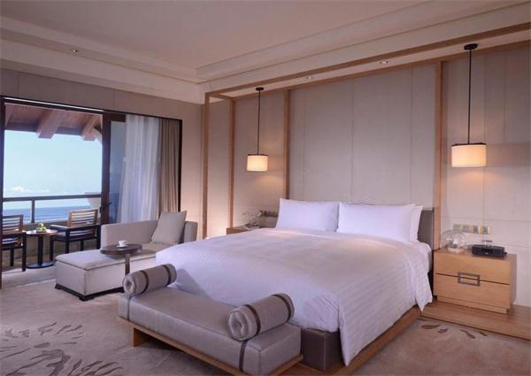 酒店客房燈具簡約風格床頭吊燈整體照明設計效果圖 廠家定制