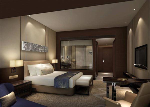 酒店客房燈具新中式裝飾燈飾 廠家整體燈光設計效果圖