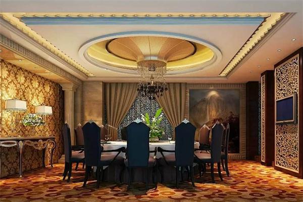 高檔酒店餐廳燈具 包廂水晶吊燈定制廠家 一站式設計安裝