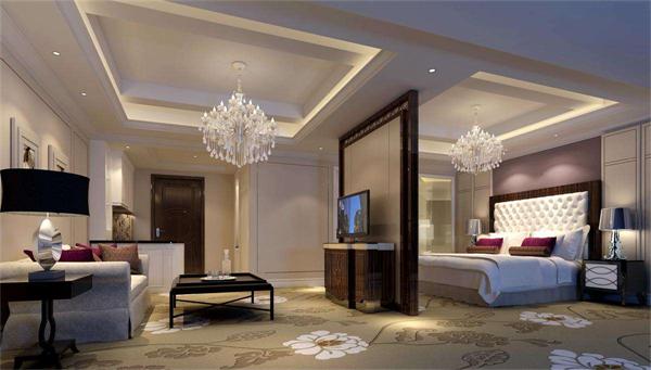 星級酒店歐式風格大型吊燈效果圖 廠家一站式定制安裝