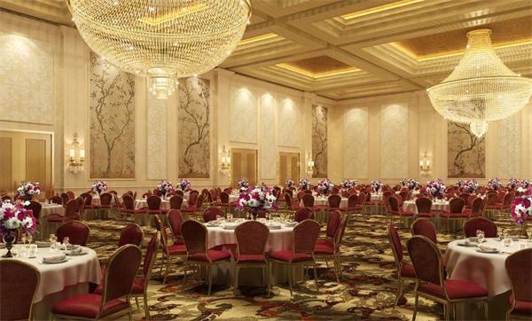 星級酒店高檔大型宴會廳水晶燈具廠家 一站式廠家供應