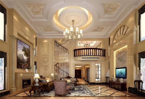 經典歐式風格別墅客廳燈具吊燈廠家一站式定制安裝