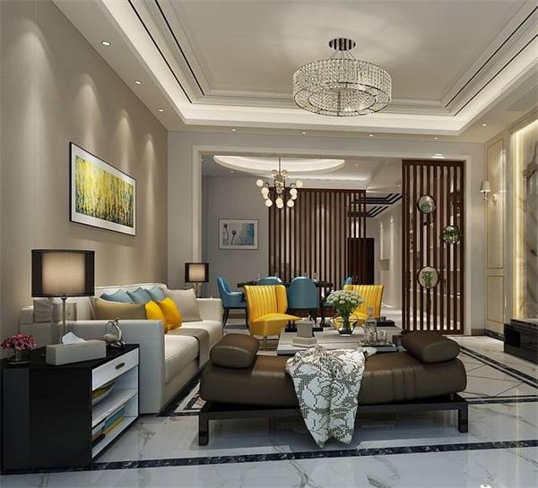 輕奢系列吊燈別墅客廳安裝效果圖 燈具廠家設計定制直供