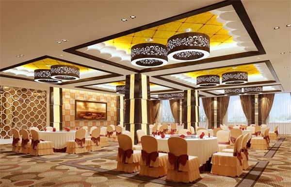 星級(jí)酒店高檔餐廳大型燈具效果圖定制 一站式廠家供應(yīng)